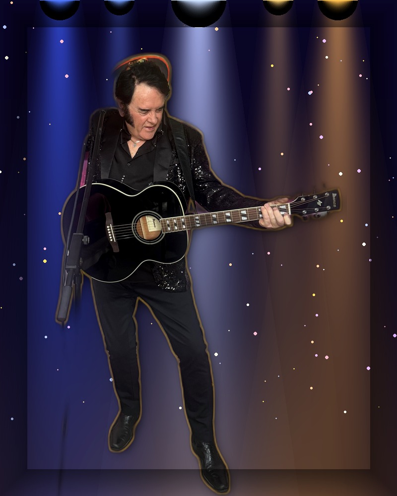 Trevor Needham performing as Neil Diamond in the Legends Live Variety Show